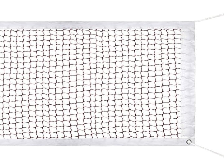 Rete da badminton in nylon per campi al coperto e all’aperto, 610 x 76 cm, colore rosso (senza telaio)