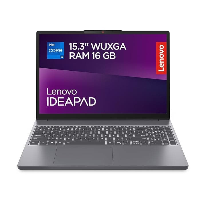 Lenovo IdeaPad Slim 3 Notebook 15,3'' IPS WUXGA (1920x1200), Intel Core i7-13620H, 16GB RAM, SSD 1TB, Windows 11 Home, WiFi 6 - Luna Grey