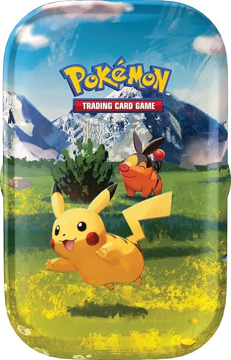 Pokémon: miniscatola da collezione Espansione Megaevoluzione - Ascesa Eroica (Pikachu e Tepig) del GCC Pokémon (1 foglio adesivi, 1 carta illustrazione Pokémon della miniscatola e 2 buste espansione)