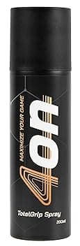 4on TotalGrip Spray - Antiscivolo per Migliorare la Presa della Racchetta da Padel. Fornisce la Massima Presa e Il Massimo attrito per Mani sudate