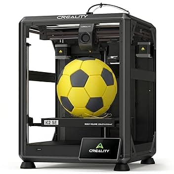 Creality K2 SE Stampante 3D, Stampa High-Speed 500mm/s, Stampante 3D Multicolore compatibile con CFS, Telaio in Metallo Solido, Auto-Leveling, Estrusore Direct Drive, Volume di Stampa 220×215×245mm