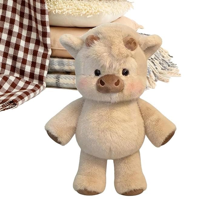 Generisch - Peluche a forma di che corre, cinghiale, peluche a forma di pecora, decorazione per la casa, per famiglia, amici, donne e bambini
