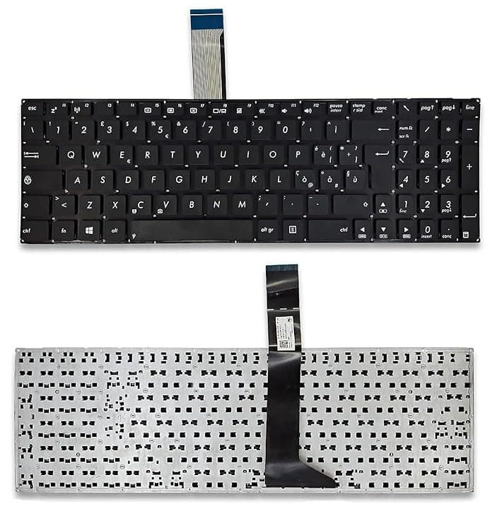 Tastiera per Notebook Asus X550, K550, F550, R510, F552, P550, X501, X550JF, X550JK, X550JX, X550L, X550LA, X550LAV, X550LB, X550LC, X550LD, X550LN, X550LNV Series in Lingua Italiana