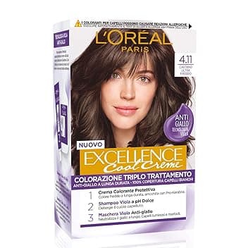 L'Oréal Paris Colorazione, Castano Ultra Freddo, 1 Unità, Confezione Da 1