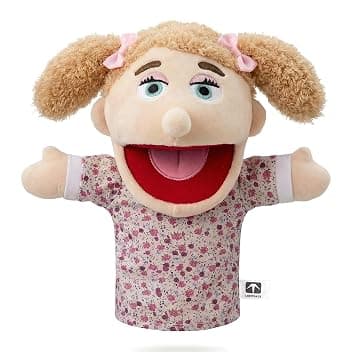 Marionette a mano per bambini,Include nonno,nonna,papà,mamma,figlia,figlio con bocche aperte mobili,perfette per raccontare storie,insegnare,regali di compleanno,1Pcs