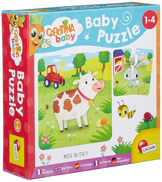 Liscianigiochi Puzzle Per Bambini, Multicolore, 80083