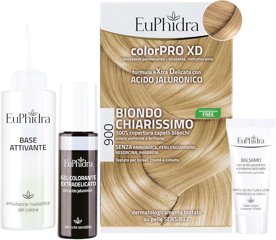 Euphidra ColorPro XD, 900 Biondo Chiarissimo - 60 gr