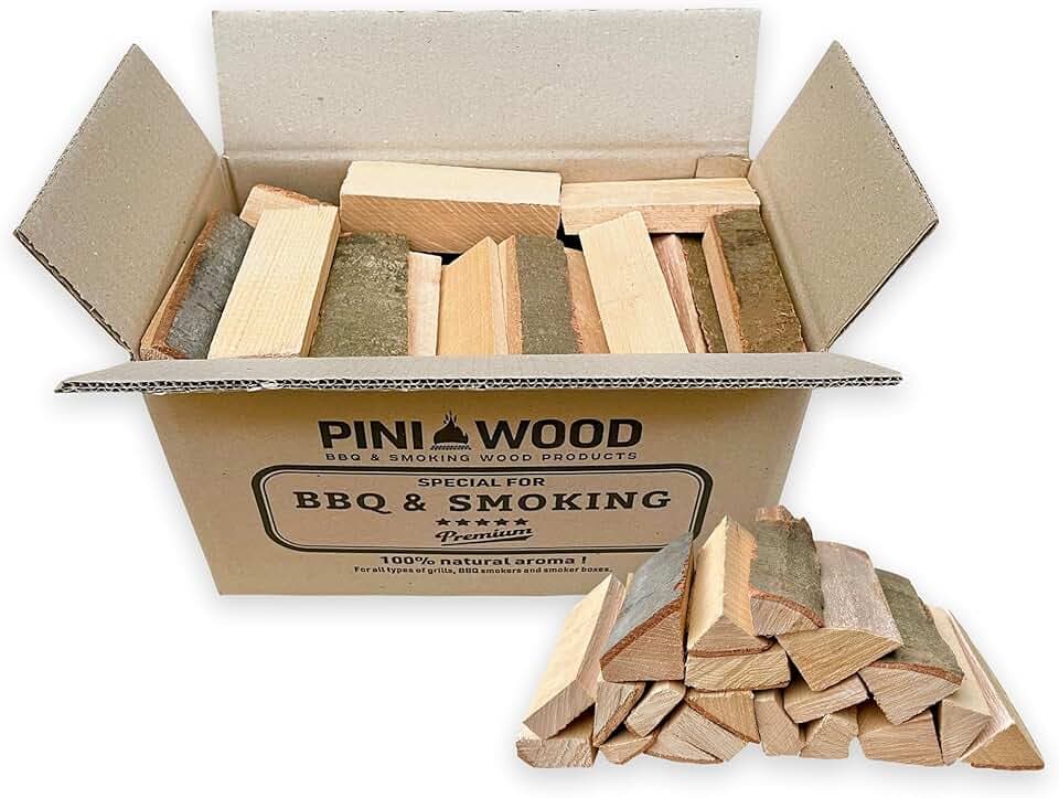 PINI Mini legna da ardere in faggio essiccato 15 cm per forno a pizza portatile 10 kg