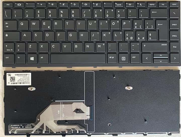 Tastiera Italiana Compatibile per HP ProBook 430 G5 / 440 G5 - Alta Qualità, Layout IT, Sostituzione Perfetta per Notebook HP, Resistente e Affidabile - INFOELETTRONICA Store Convenienza e Qualità
