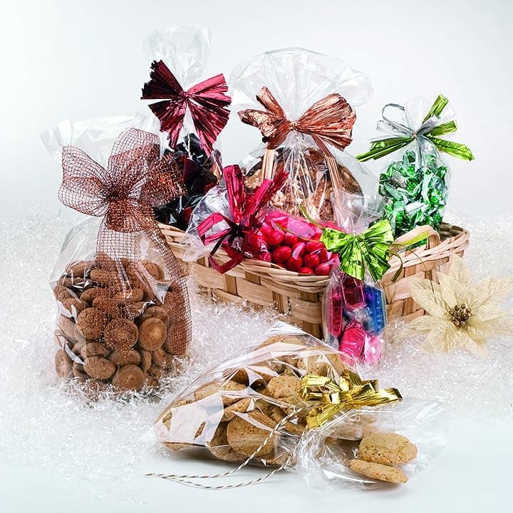 Italpak Sacchetti Trasparenti per alimenti, confezioni cellophane, 50 pz, 10x20 cm