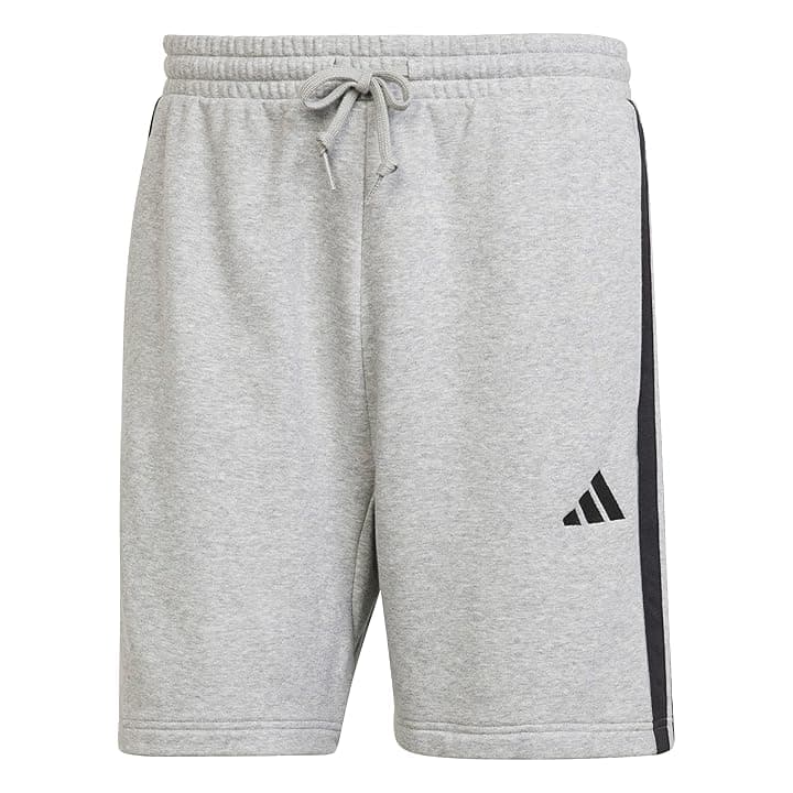 Adidas Uomo Essential Three Stripes French Terry Short