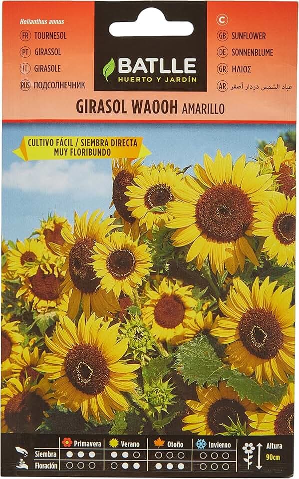 Semillas Batlle Girasole Wahoo Giallo