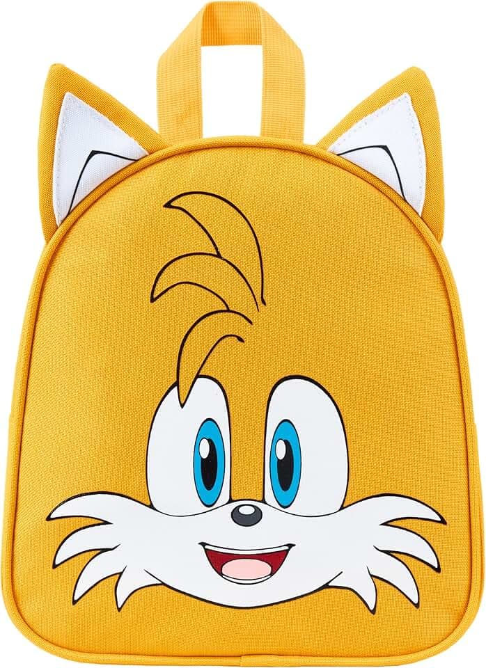 Sonic The Hedgehog Zaino Bambino Leggero Giocatore Zainetti Asilo Bimba Scuola Materna Knuckles Shadow Regali Bambini