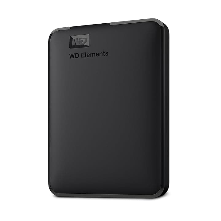 WD 5TB Elements Hard Disk Esterno Portatile, USB 3.2 Gen 1 SuperSpeed/USB 3.0, Espandibilità plug-and-play, Formatto per Windows, Nero